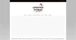 Desktop Screenshot of lifestylefitness-prunedale.com